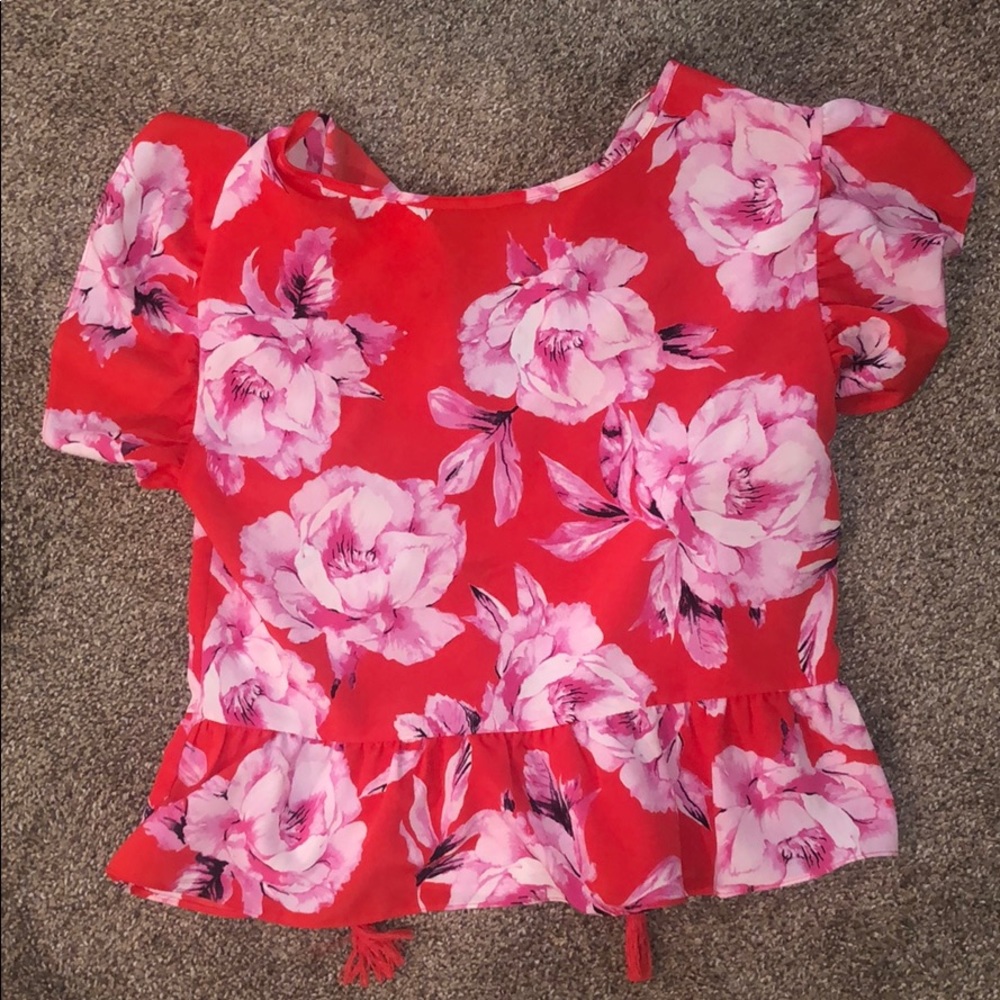 Peplum top